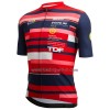 Set Fietsshirt + Korte Koersbroek 2022 Ronde van Frankrijk Aigle-Chatel Rood Blauw